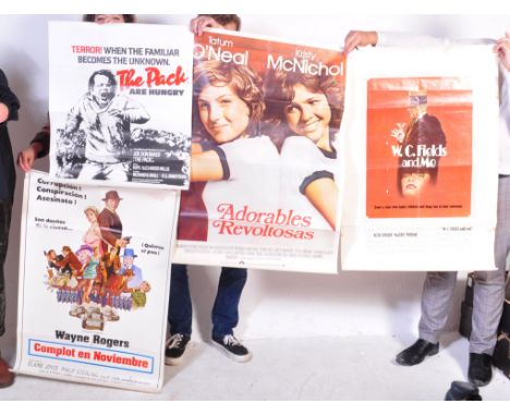 Movie Posters - A selection of approx 14 vintage 20th Century Continental film posters. Films include Complot en Noviembre, L