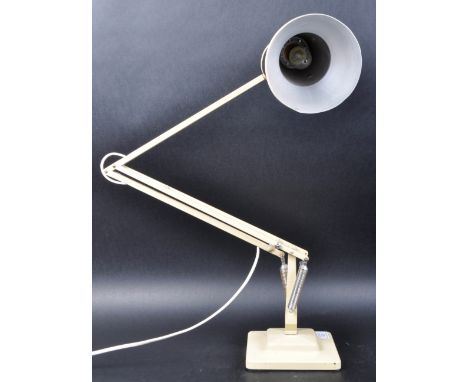Herbert Terry - Model 1227 - A vintage early 20th Century pre war Anglepoise table / desk lamp light having the original coni