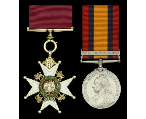 A Boer War C.B. pair awarded to Colonel E. S. Evans, Royal Munster Fusiliers  The Most Honourable Order of the Bath, C.B. (Mi