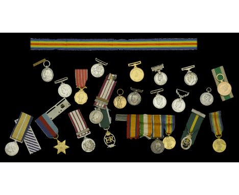 Miniature Medals: British War Medal 1914-20 (4); Victory Medal 1914-19 (3); Naval General Service 1915-62 (2), 1 clasp, Arabi