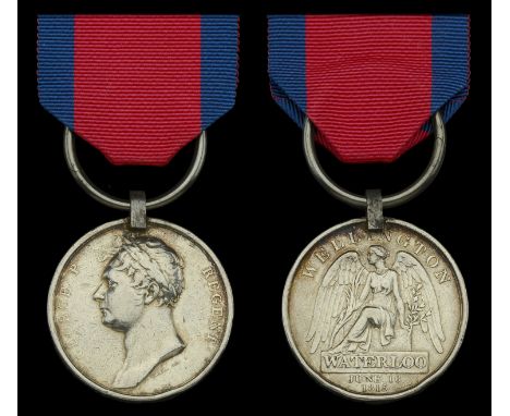 Waterloo 1815 (Jonathan Howard, 16th or Queen’s Light Drag.) fitted with replacement steel clip and ring suspension, polished