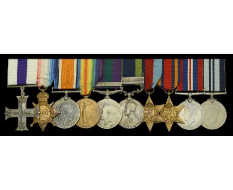 A rare inter-War ‘Mesopotamia’ M.C. group of ten awarded to Captain A. Rea, 8th Rajput Regiment, Indian Army, late 4-7th Rajp