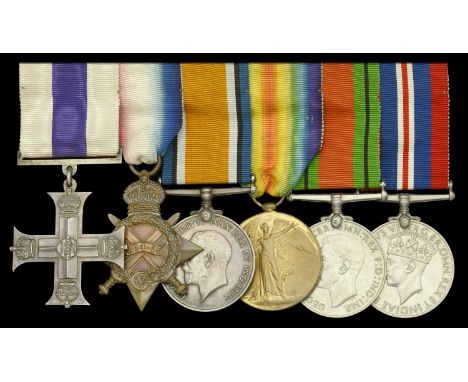 A Great War ‘Western Front’ M.C. group of six awarded to Captain G. S. Rolph, Northamptonshire Regiment attached 29th Battali