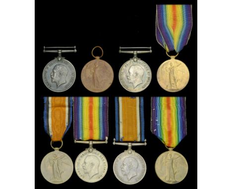 Pair: Private R. Kerr, Scots Guards British War and Victory Medals (16976 Pte. R. Kerr. S. Gds.) very fine  Pair: Private J. 