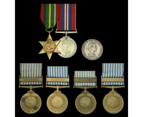 Pair: B. R. Potter, Canadian Mercantile Marine Pacific Star (Potter B.R M.N.); War Medal 1939-45, Canadian issue in silver (P