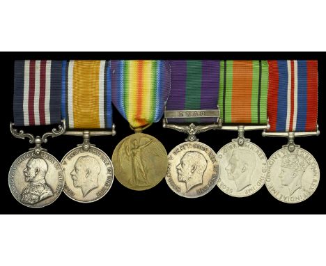 A Great War ‘Western Front’ M.M. group of six awarded to Private T. Woolley, 16th (1st City Pals) Battalion, Manchester Regim