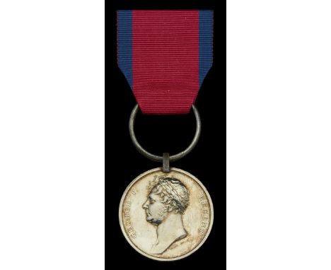 Waterloo 1815 (Captain Geo. Haasman, 2nd Light Batt. K.G.L.) fitted with original steel clip and ring suspension, very minor 