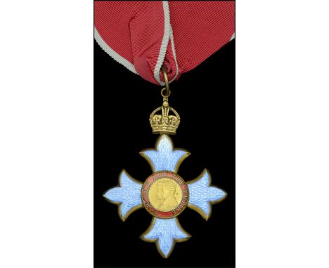 The Most Excellent Order of the British Empire, C.B.E. (Civil) Commander’s 2nd type neck badge, silver-gilt and enamel, with 