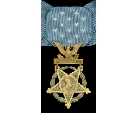 United States of America, Congressional Medal of Honor, Army, 6th (current) issue, gilt and enamel, unnamed specimen, reverse