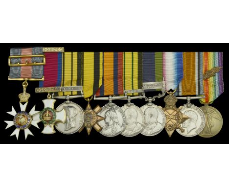 A fine Great War C.M.G., scarce ‘North West Frontier 1908’ D.S.O. group of eleven awarded to Brigadier-General P. T. Westmorl