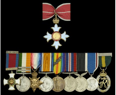 A Second War C.B.E., scarce Great War ‘Gallipoli’ D.S.O. group of ten awarded to Colonel B. S. Finn, New Zealand Medical Corp