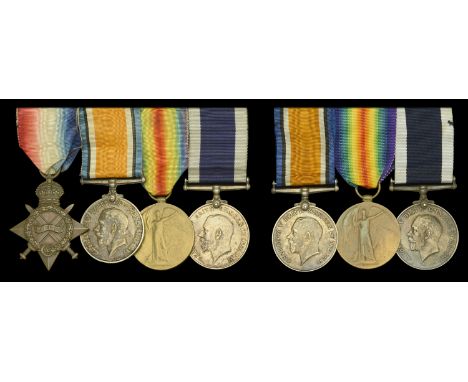Four: Electrical Artificer First Class J. J. Foers, Royal Navy 1914-15 Star (M.31721, J. J. Foers, E.A. R.N.); British War an