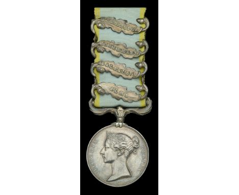 Crimea 1854-56, 4 clasps, Alma, Balaklava, Inkermann, Sebastopol (Thos. Spenceer. Grenadier Gds.) officially impressed naming