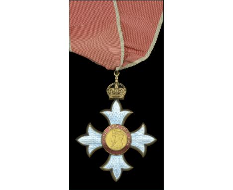 The Most Excellent Order of the British Empire, C.B.E. (Civil) Commander’s 2nd type neck badge, silver-gilt and enamel, with 