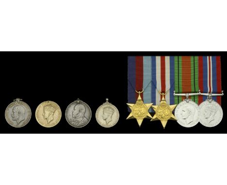 Renamed and Defective Medals (8): British War Medal 1914-20 (136018 Gnr. J. Mc Laughlan. R.A.) planchet only; Naval General S