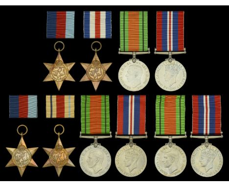 Four: Fusilier W. Tharby, Lancashire Fusiliers, who died on 11 August 1943 1939-45 Star; Africa Star; Defence and War Medals 