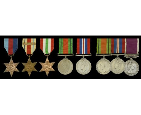 Five: Private E. Brodie, Duke of Cornwall’s Light Infantry, late Lancashire Fusiliers and London Irish Rifles 1939-45 Star;  