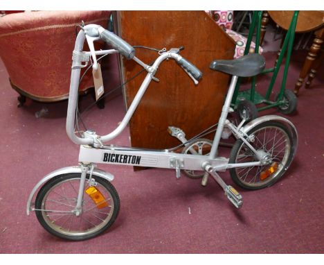 A vintage Bickerton folding bicycle 