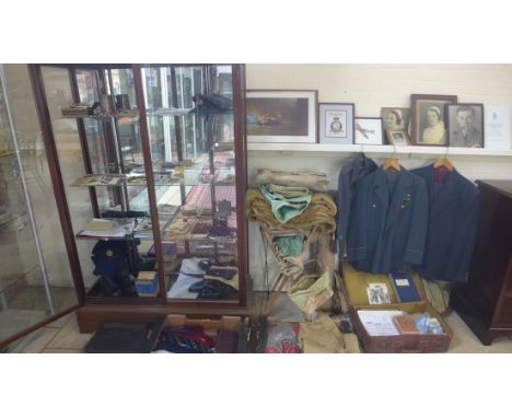 Flying Officer Frederick Reginald John Ellis RAF 73 Squadron pilot WWII - A large collection including replacement medals, ph