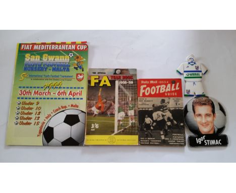 FOOTBALL, selection, inc. programmes, stickers, player postcards, Road to Munich video, lanyards, phone cards, team sheets, A