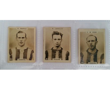 PHILLIPS, Pinnace Football, all K sized, arranged into teams, various backs, minor duplication, in modern album, a few P, gen