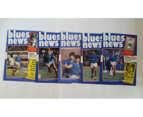 FOOTBALL, Birmingham City home (60) &amp; away (120) programmes, 1970s-1990s, inc. v Manchester United, Bristol City, Manches