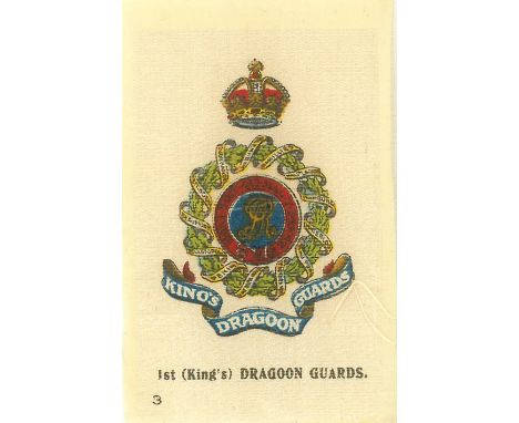PHILLIPS, Crests &amp; Badges Of The British Army, silks, complete (2), inc. 70 x 48, numbered anonymous &amp; BDV issue, FR 