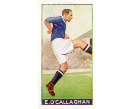 AMALGAMATED PRESS, Football Fame Series, complete, four uncut strips of four cards &amp; 16 singles, inc. Dixie Dean in a str