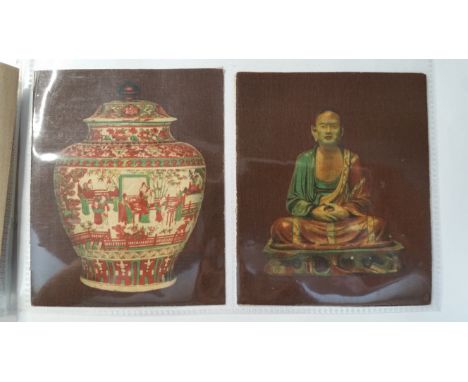 R. J. HILL, Canvas Chinese Pottery &amp; Porcelain, complete (3), inc. postcard (5), inc. scarce no.; Series 2 (11), extra la