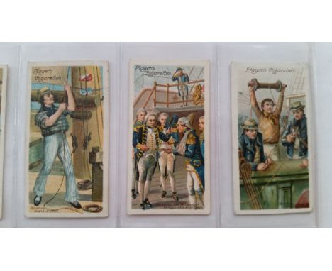 PLAYERS, selection inc., complete (7), inc. Ships Figureheads, Army Life, Life on Board A Man of War, Regimental Uniforms (bl