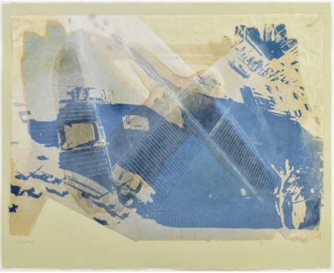 Steve Barraclough (Irish b. 1953-1987)
Ganzu II, 1985
Etching, lithography &amp; photo emulsion
Signed in pencil with A/P (Ar
