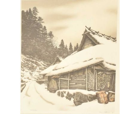 (ARR) Brian Williams (American, b. 1950)Back Way, 1991Etching on paperSigned, titled and datedLimited edition No. 99/100Frame