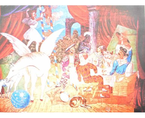 After Pablo Picasso (Spain, 1881-1973)Theatre, c.1980sLithograph on Arches paperNo. 103/500Signed &amp; number in pencil by M