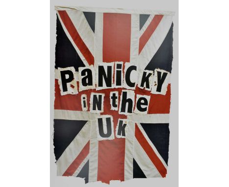 DR. D A.K.A. SUBVERTISERSPanicky in the UK Archival print on 300gsm paper
Graffiti artist Dr D is from London and makes her s