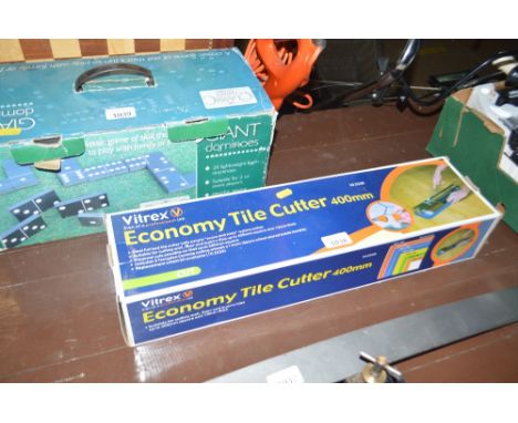 An Economy tile cutter