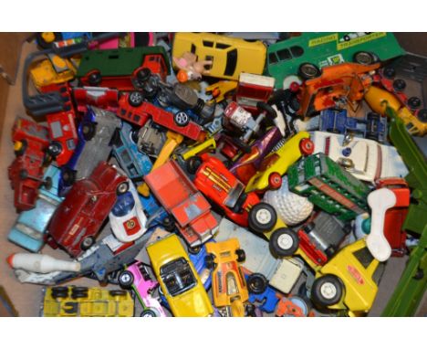 Die-cast - playworn including Tonka, Lesney , Corgi, Matchbox, Dinkys 