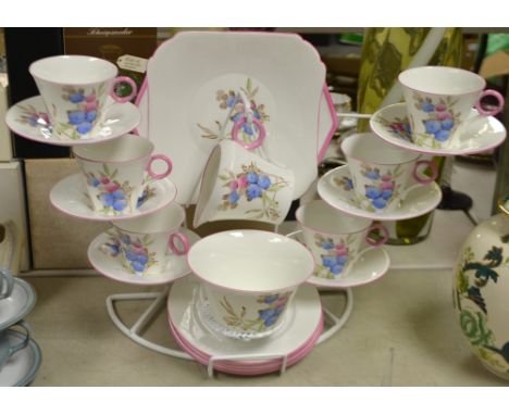 A Shelley Art Deco tea service