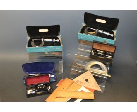 Scientific Instruments - micrometers; protractors; recorders; measurers; etc.