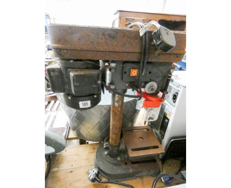 A pillar drill 