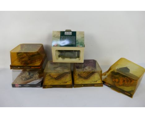 Corgi - A collection of mainly boxed diecast model tanks from various Corgi ranges. Lot contains some loose vehicles containe