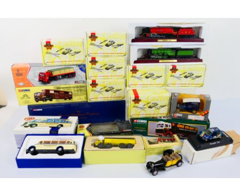 Corgi Classics - Matchbox Collectibles - Lledo - Other - A mainly boxed group of diecast model vehicles in various scales. Lo