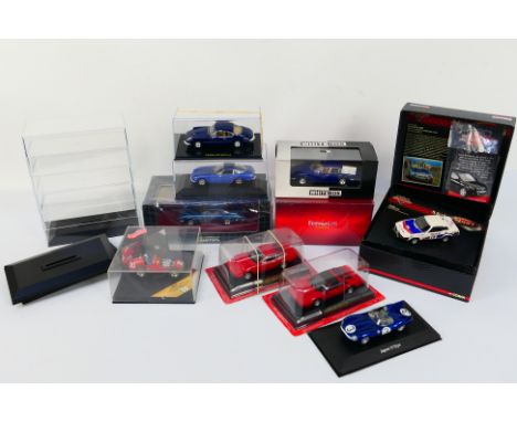 Whitebox - Matrix - Corgi - Quartzo - 10 x models in 1:43 scale including Ferrari 500 Superfast, Ferrari 365 GTC/4, Jaguar D 