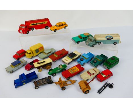 Corgi Toys - Matchbox - A collection of unboxed and restored diecast model vehicles predominately Corgi Toys, including Corgi