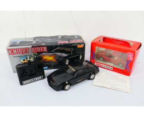 Radio Tron - Knight Rider - Tonka - Polistil. Two boxed items appearing in Excellent condition with Good to Good + boxes with