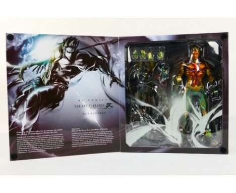 Square Enix - DC Comics - A boxed Variant Play Arts Aquaman No.8 action figure. The figure is approximately 25 cm tall and ap