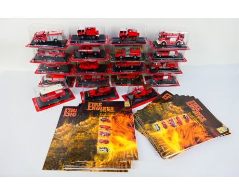 Del Prado - A group of 20 bubble packed Del Prado Fire Brigade models and appliances in various scales. Lot includes 1997 Dod