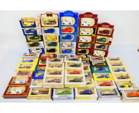 Lledo - Ramsay - Castlehouse - 64 boxed diecast model Morris minor vehicles predominately by Lledo and similar manufacturers.