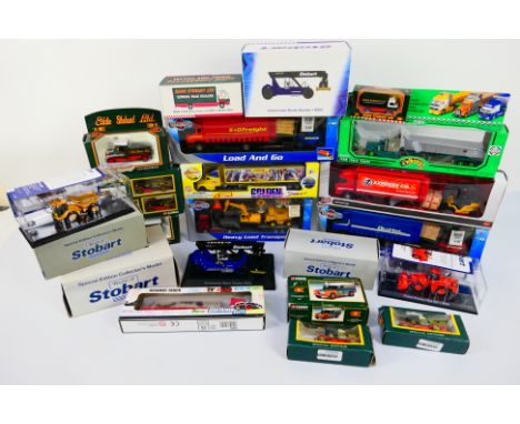 Corgi - Atlas - Eddie Stobart - Teamsters - Load and Go - Wheelers. A selection of Twenty boxed diecast models appearing in E