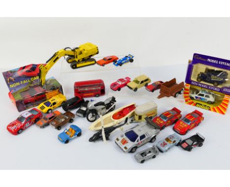 Lledo - Solido - Primeline - Ertl - Majorette - Imperial - Siku - Kidco - Bburago. A selection of Twenty-Eight mostly loose d