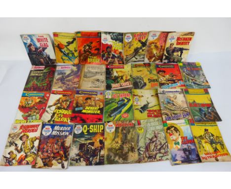 Commando - War Picture Library - Battleground - Others - A collection of 28 war themed comics, including Commando #95 'Double